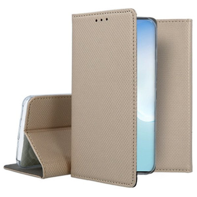 Кожени калъфи Кожени калъфи за Samsung  Кожен калъф тефтер и стойка Magnetic FLEXI Book Style за Samsung Galaxy Note 10 Lite N770F златист 